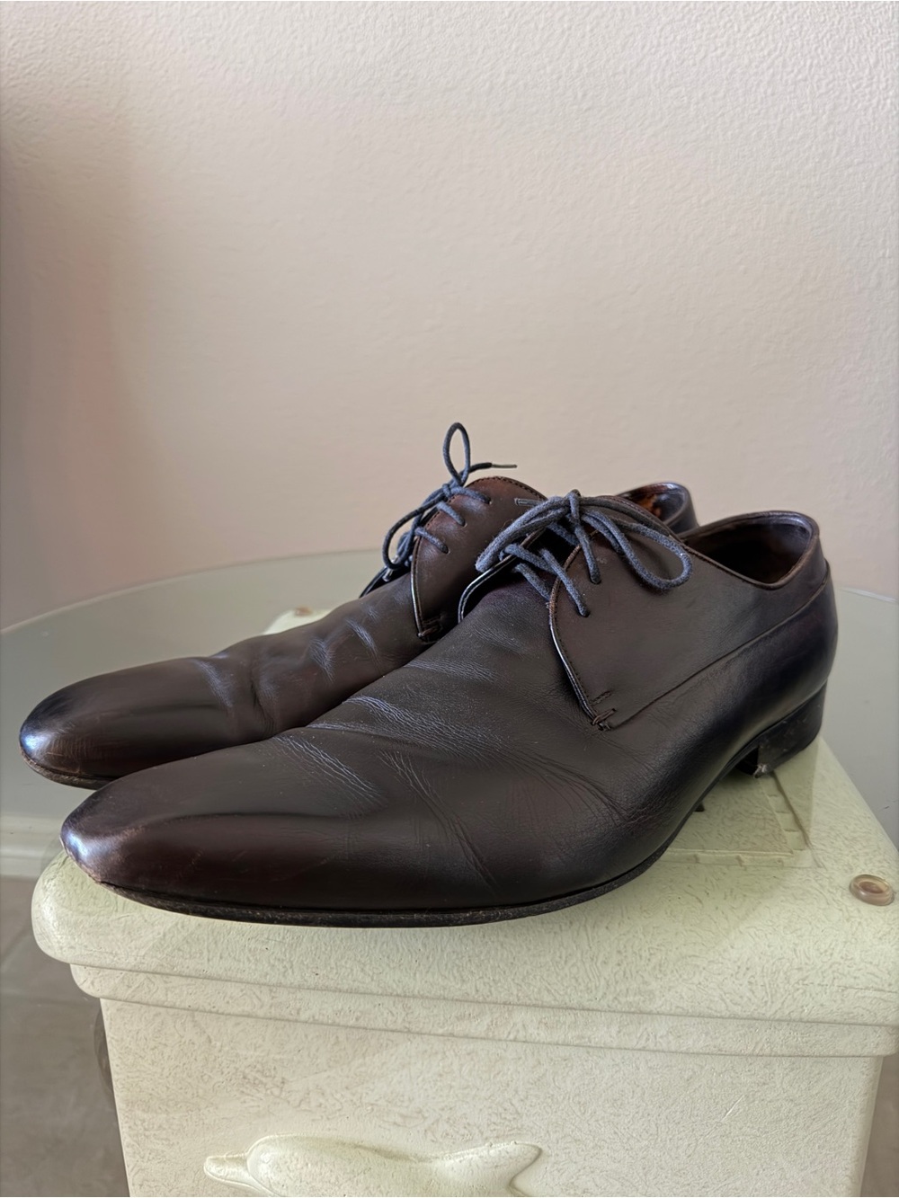 GUCCI Lifford Lace Up Oxfords Mens US13